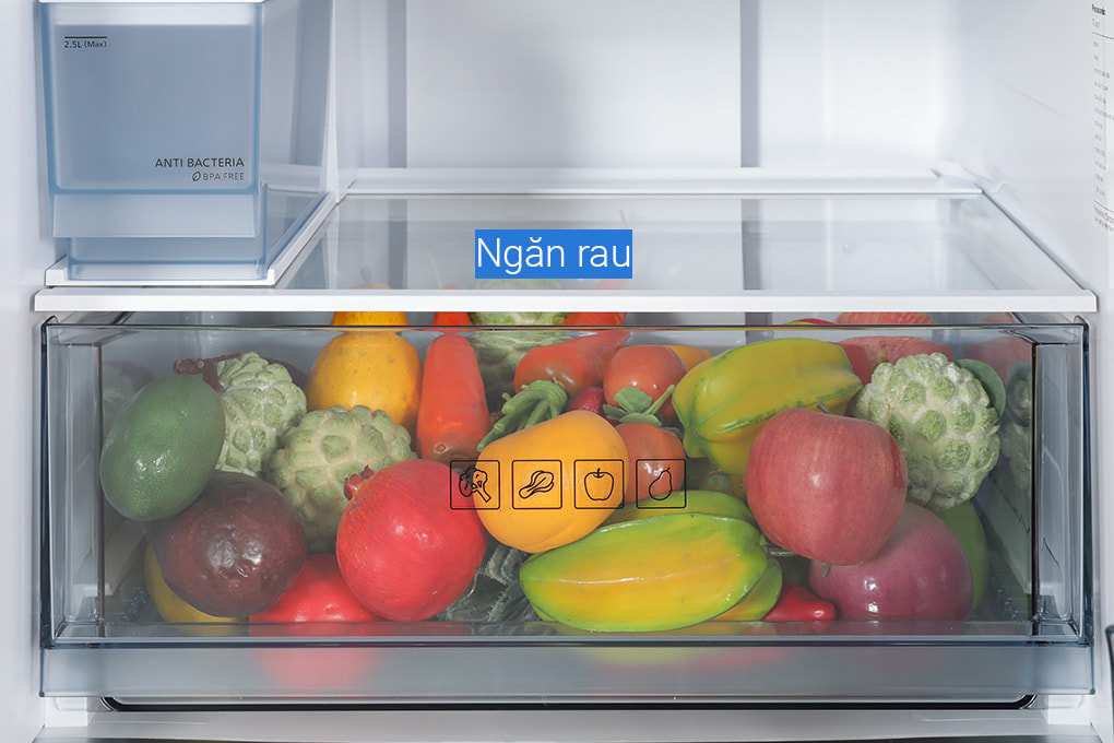 Tủ lạnh Panasonic Inverter 300 lít NR-BV331WGKV