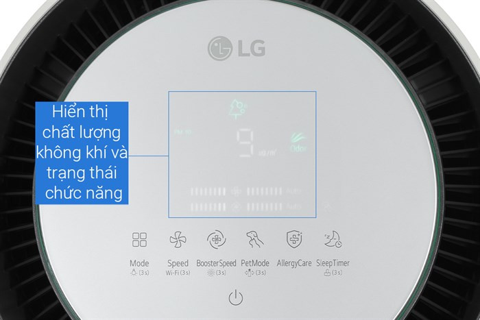 Máy lọc không khí LG PuriCare 360 Alpha Double AS10GDBY0.ABAE 72W