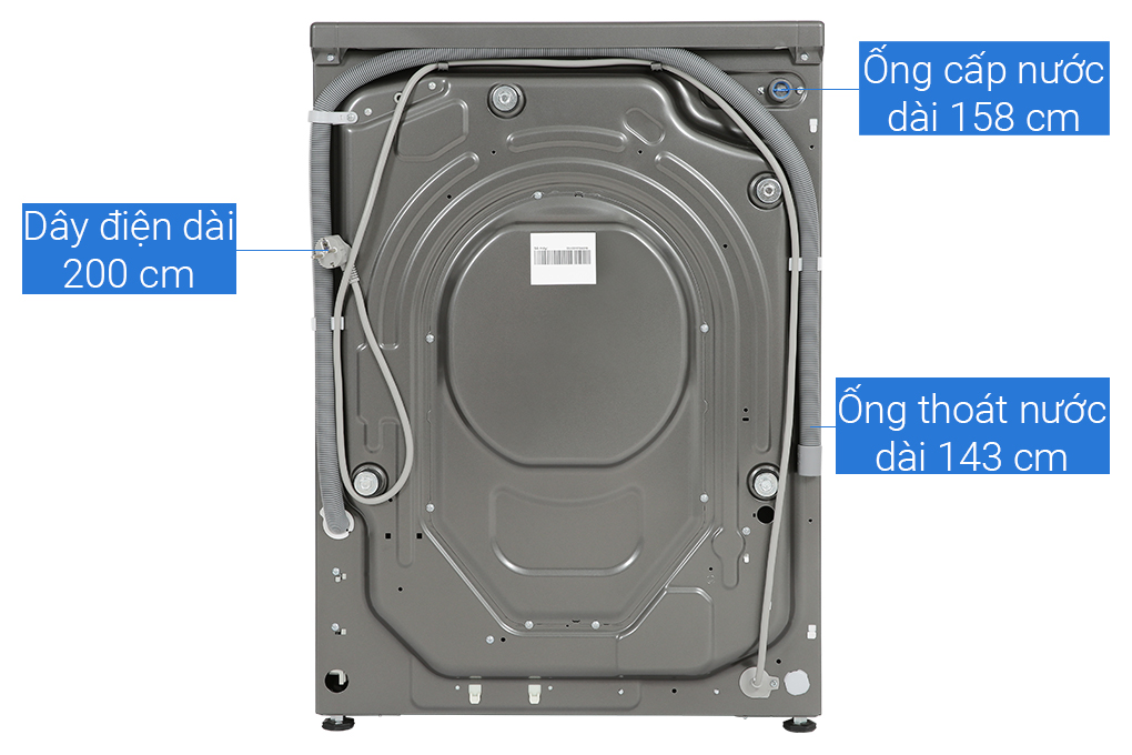 Máy giặt Aqua Inverter 12 kg AQD-A1200H PS