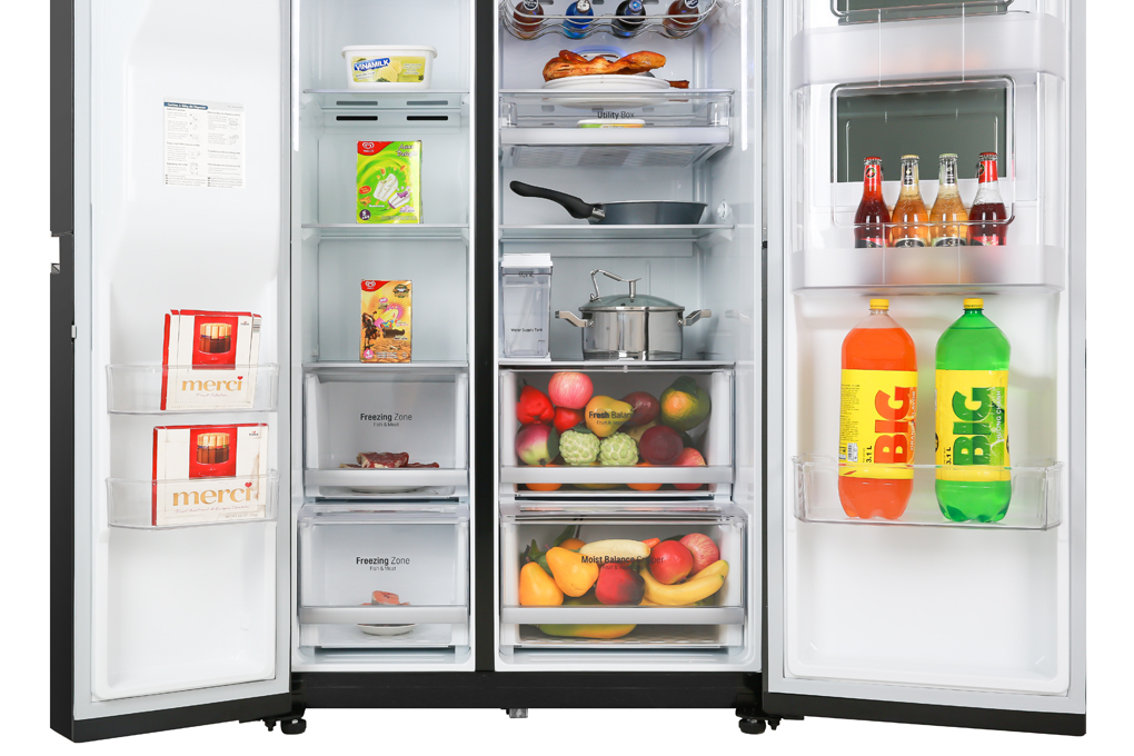 Tủ lạnh LG Inverter 601 lít Side By Side InstaView Door-in-Door GR-X247MC