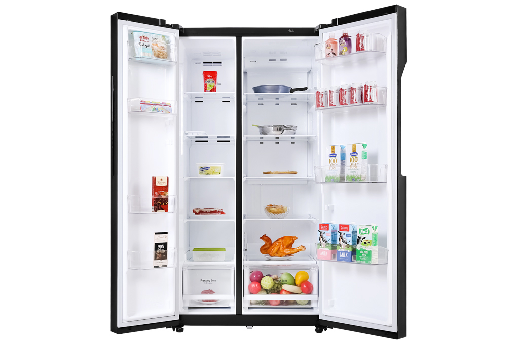 Tủ lạnh LG Inverter 613 lít Side By Side GR-B247WB