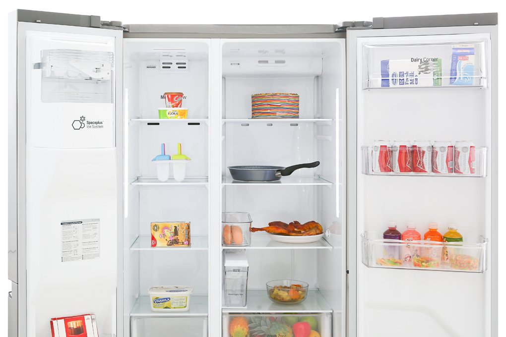 Tủ lạnh LG Inverter 601 lít Side By Side GR-D247JDS