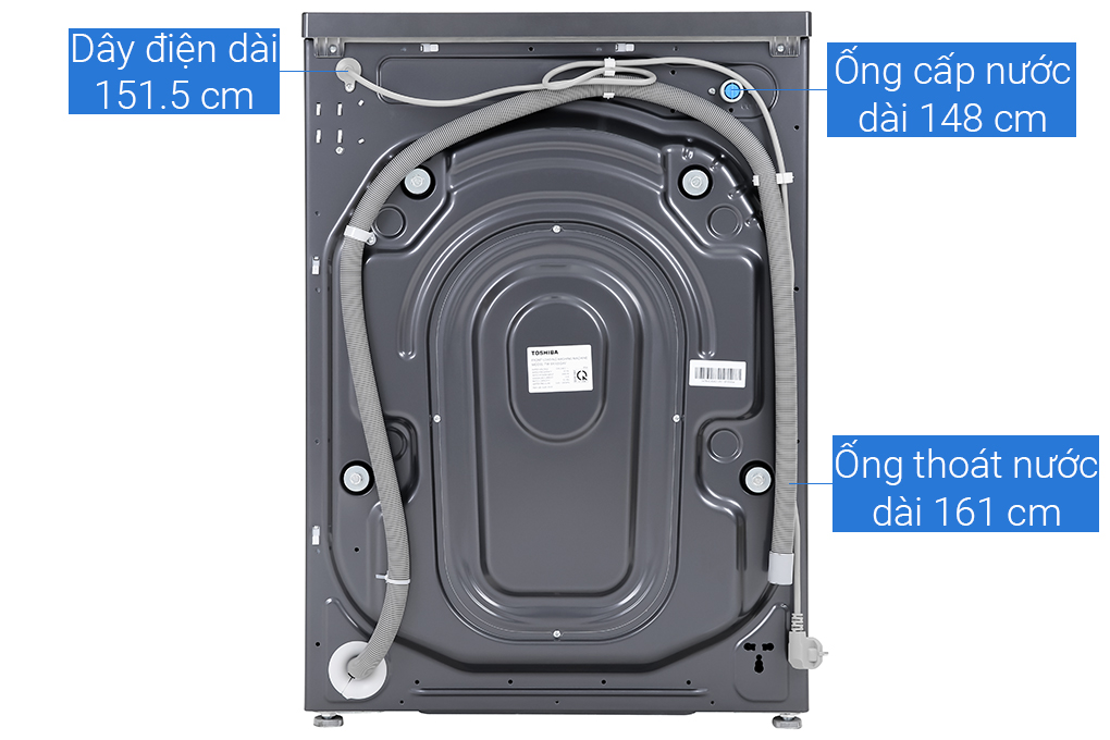 Máy giặt Toshiba Inverter 10.5 Kg TW-BK115G4V (MG)